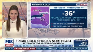 Historic Northeast arctic blast: Life-threatening wind chills grip I-95 corridor, with relief ahead