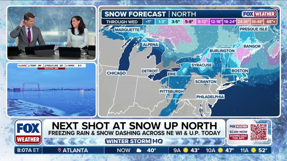 Clipper system to bring next round of snow to Northeast, New England ...