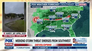 Millions across the South face brewing cross-country storm as flood threat increases