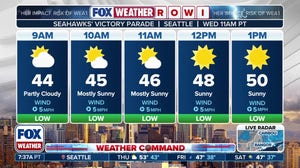 Seattle Victory Parade Forecast: Sunshine for NFL champion Seahawks