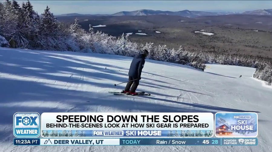 The science of speed on the ski slope