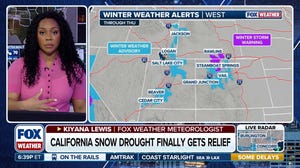 Moisture moves inland on the West Coast as long-awaited shot of snow is possible in the Colorado Rockies