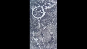 See it: One of the world's largest impact craters seen from space