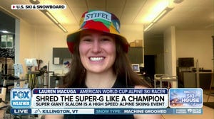 American World Cup Alpine Ski Racer Lauren Macuga joins FOX Weather to discuss her experiences on the slopes