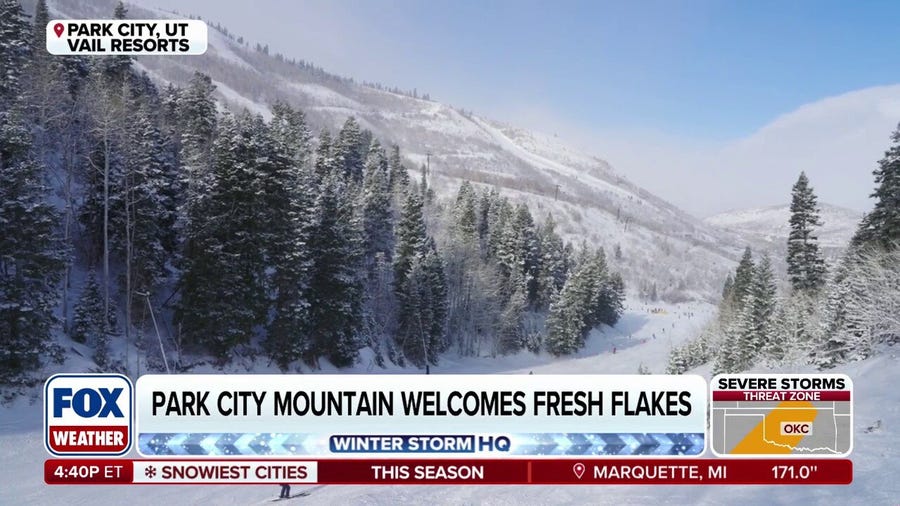 Utah ski resorts finally get a taste of snow amid worst winter weather drought in decades