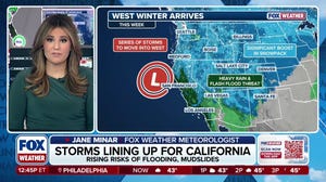 Wet pattern of rain and snow beginning for California today
