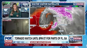 Severe weather across the Southeast