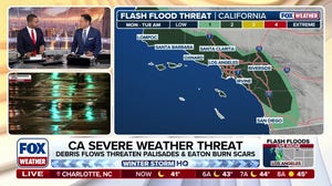 High-impact storm threatens California with flooding and severe storms