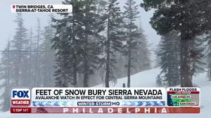 Powerful snowstorms revive snowpack in Sierra Nevada