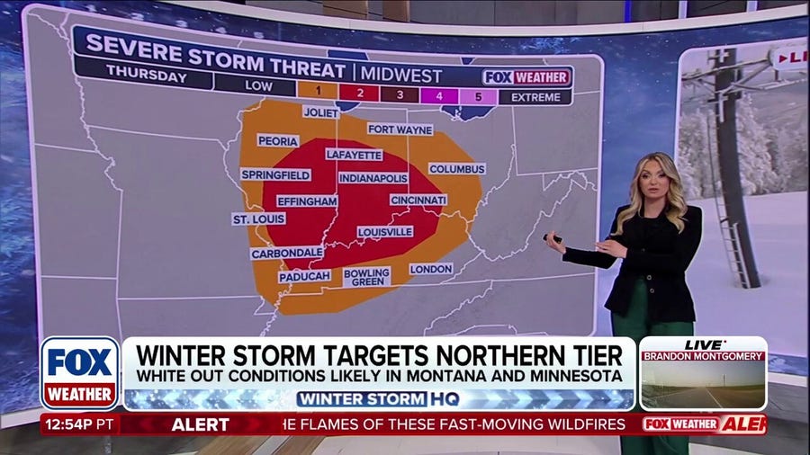 Classic severe storm setup present in the Ohio Valley Thursday