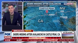 Skiers reported missing after avalanche in Sierra Nevada in California