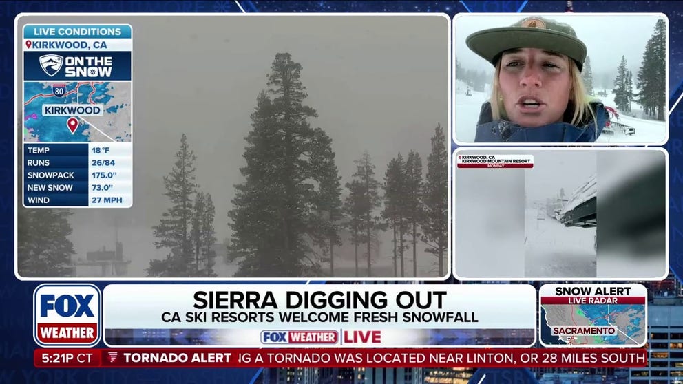 Ski resorts in the Sierra Nevadas dig out from feet of snow to ensure ...