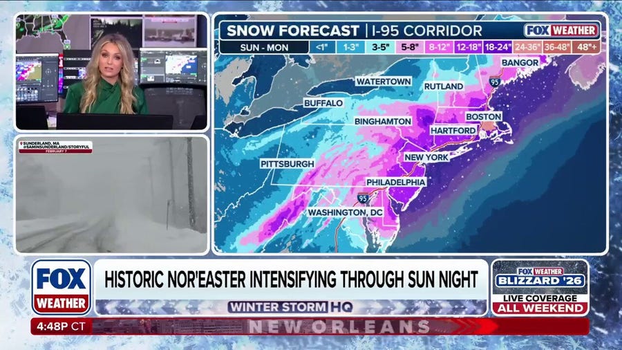 On the cusp of a historic nor'easter forecast to slam the Northeast