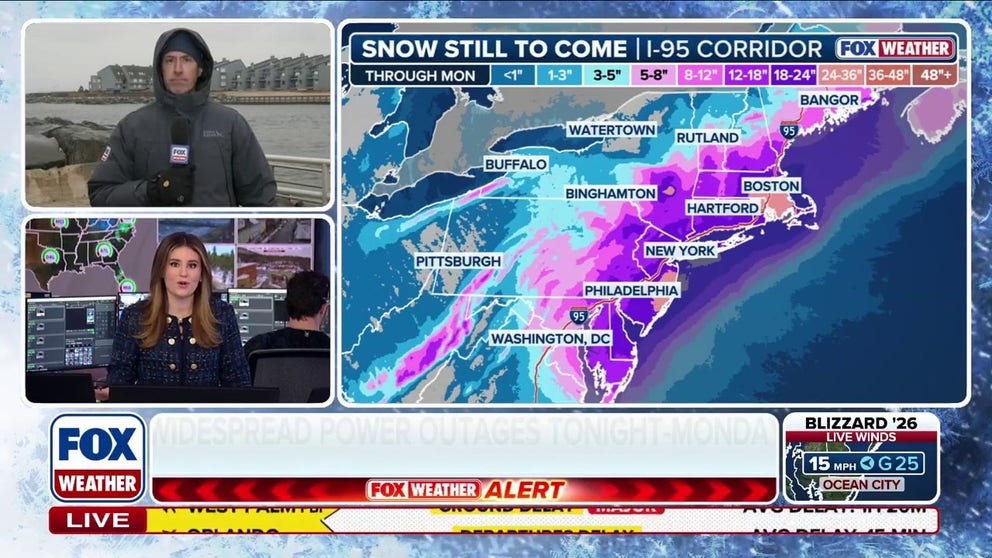Beginning at 9 p.m. Sunday, New York City will be under a full travel ban. All public schools will also be closed tomorrow, including remote learning, as the major storm threatens to bring feet of snow and dangerous blizzard conditions.