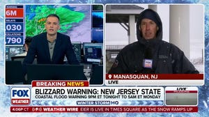 All of New Jersey under a Blizzard Warning for the first time in 30 years 