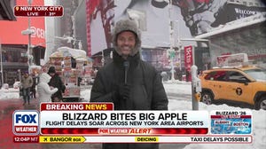 Intense winter storm buries New York City