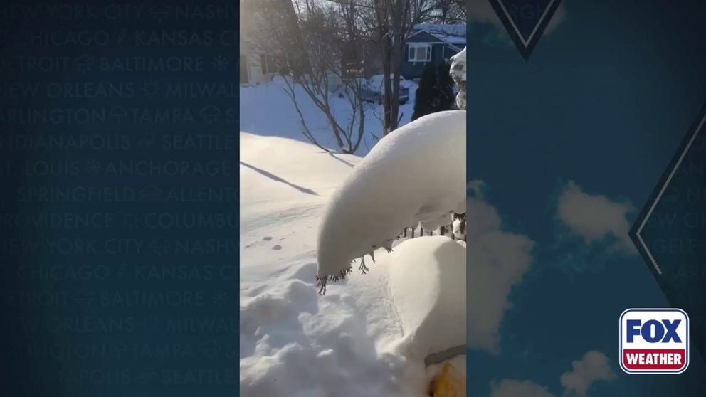 SMALL STATE, BIG SNOW: Rhode Island saw record-breaking snow fall in some areas this week, after a powerful nor'easter brought a historic blizzard along the East Coast. Cranston, Rhode Island received at least 22 inches of snow, with some areas seeing up to 37.