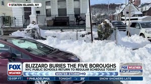 Staten Island buried in snow after historic blizzard