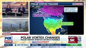 Split in Polar Vortex to actually drive spring warmup