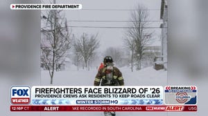 Providence firefighters take on the Blizzard of 2026