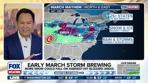 Three rounds of winter storms target Midwest, Northeast beginning this weekend