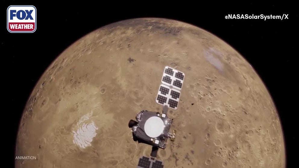 NASA launched ESCAPADE (Escape and Plasma Acceleration and Dynamics Explorers) on Nov. 13, 2025, which is a mission to investigate how the Sun continues to influence Mars and will begin to study space weather in new ways.