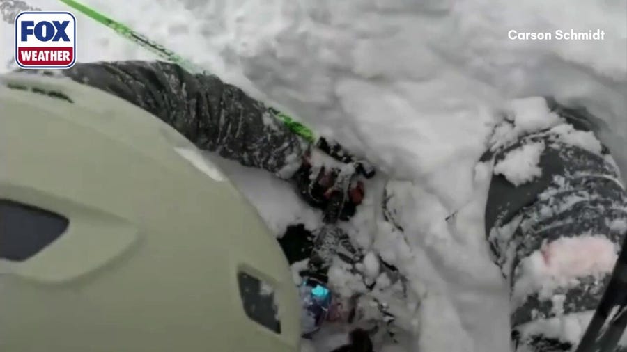 Watch: Man buried in avalanche rescued by skiers in Lake Tahoe