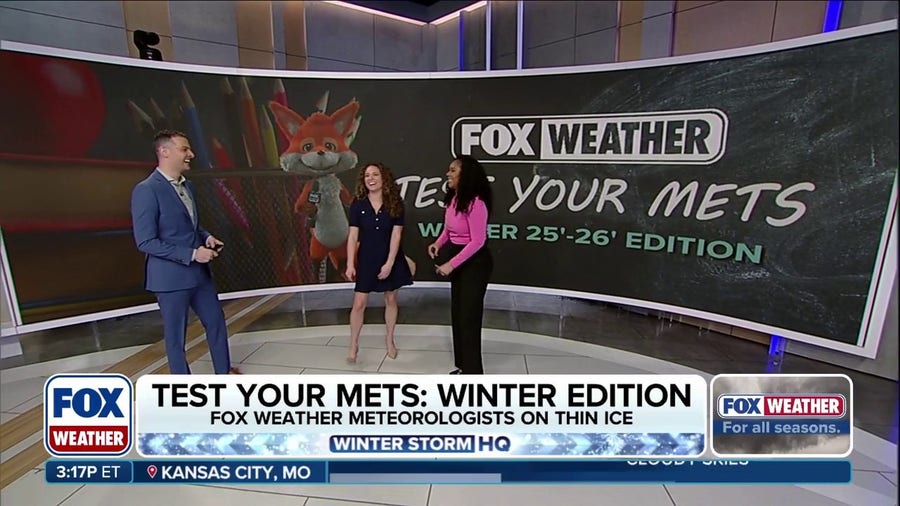 FOX Weather test your mets winter edition