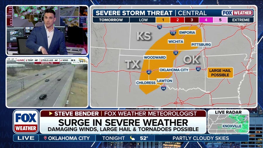 Looming multi-day severe weather threat for millions of Americans