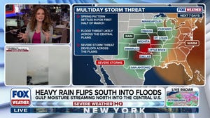 Heavy rain returns to drought-stricken South and Plains