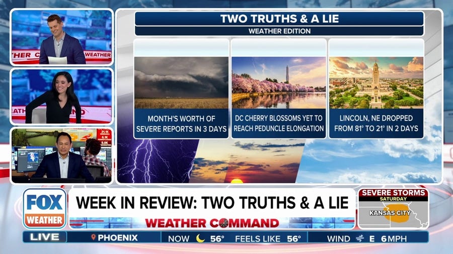 FOX Weather debuts "Two Truths & A Lie": Can you beat the mets?