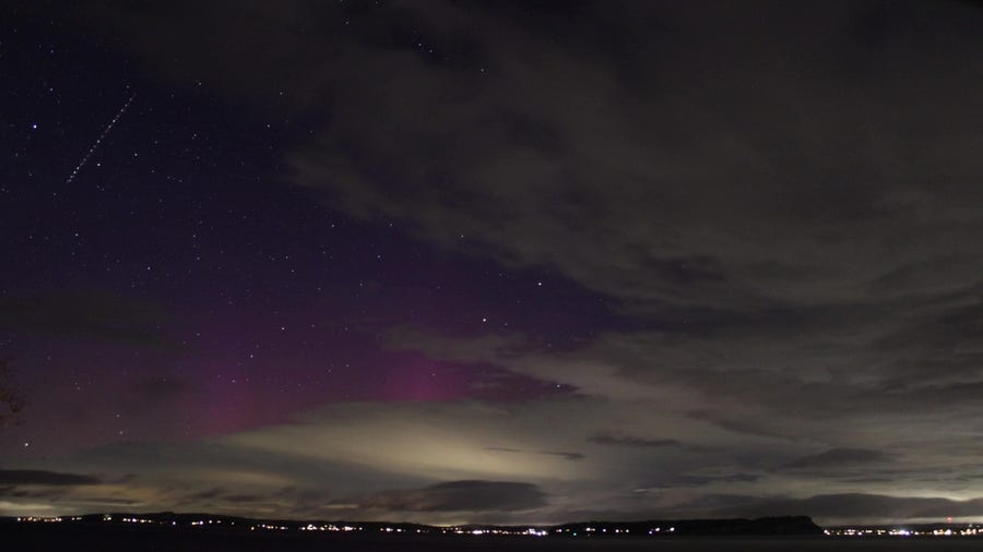 Northern Lights, fireball light up skies over Puget Sound region