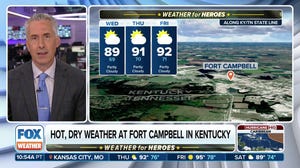 Weather for Heroes: Temperatures climb this week at Fort Campbell