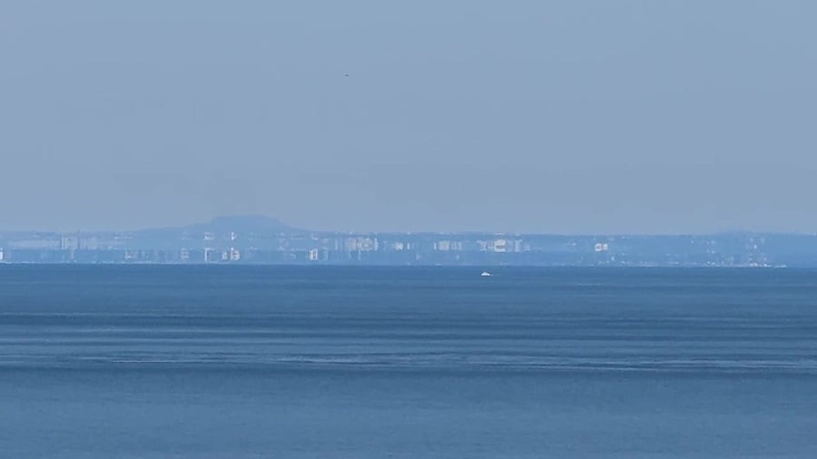 Mirage gives warped look to Canadian skyline
