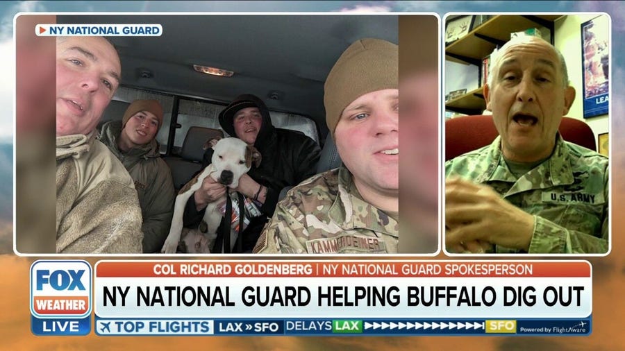 Over 650 National Guard Soldiers assisting in Buffalo 