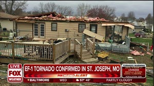 EF-1 tornado confirmed in St. Joseph, Missouri