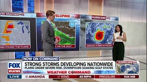 Tropical Storm Amanda forms in the Eastern Pacific, first named storm of 2026 hurricane season