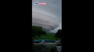Watch: Massive shelf cloud looms over Upstate, New York