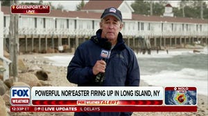 Long Island readying for powerful Nor'easter that's barreling up the East Coast