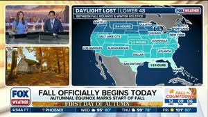 Astronomical Fall begins with the autumnal equinox