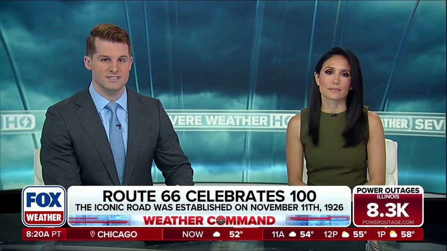 Route 66 celebrates 100 years of covering 2,000 miles and 8 states