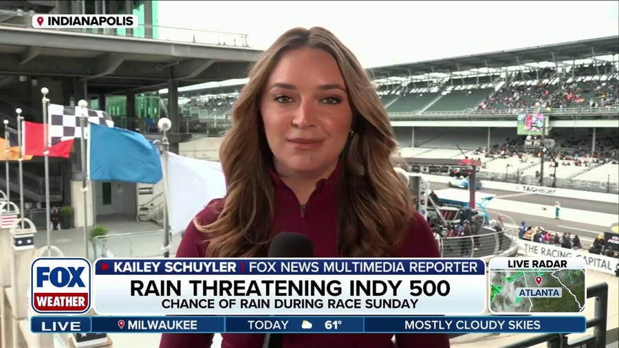 Rain threatening Indy 500 race on Sunday