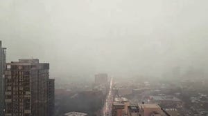 Watch: Timelapse shows severe storm blowing into Chicago