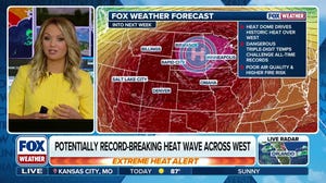 Massive heat dome expanding across the West, fueling scorching temperatures