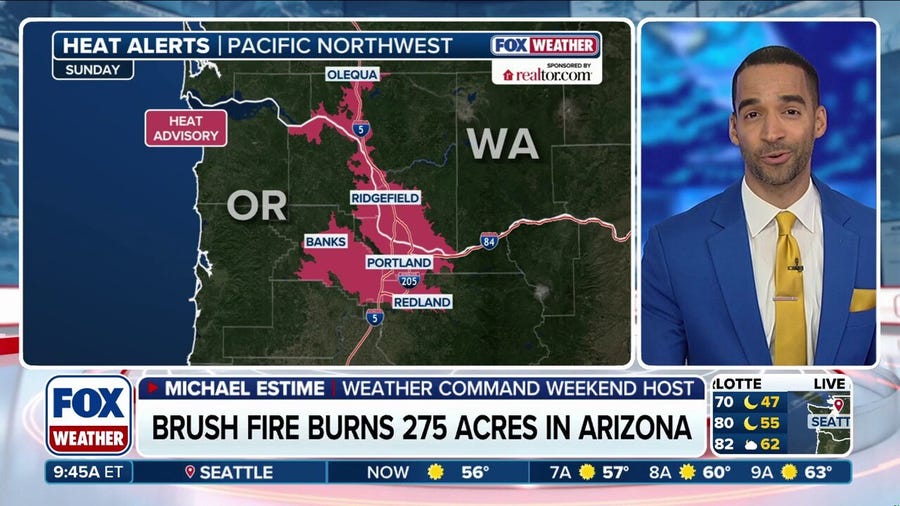 Record heat to sizzle Pacific Northwest in early-season surge