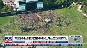 Severe thunderstorms threaten to rain out Lollapalooza festival