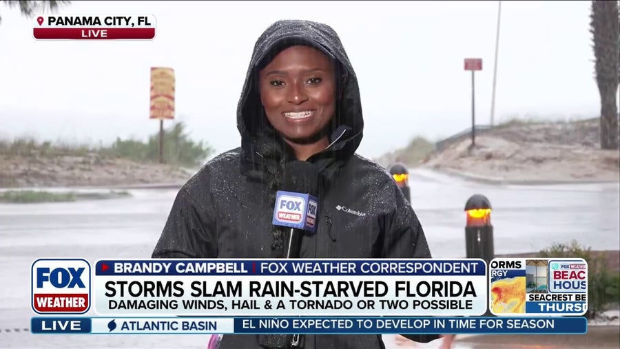 Heavy rain targets Florida as storms move into the Sunshine State