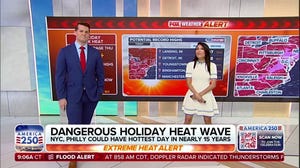 America Newsroom's Bill Hemmer joins FOX Weather to talk about the holiday heat dome affecting millions