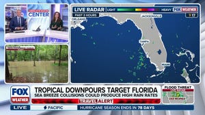 Persistent thunderstorms and rain to drench Florida this week