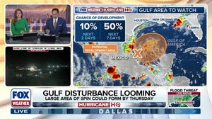 Potential brewing tropical disturbance could soak Gulf Coast amid record-quiet hurricane season